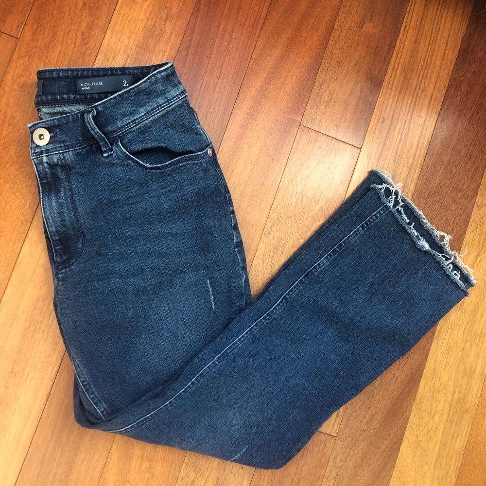 J.Jill Flare Crop Jeans